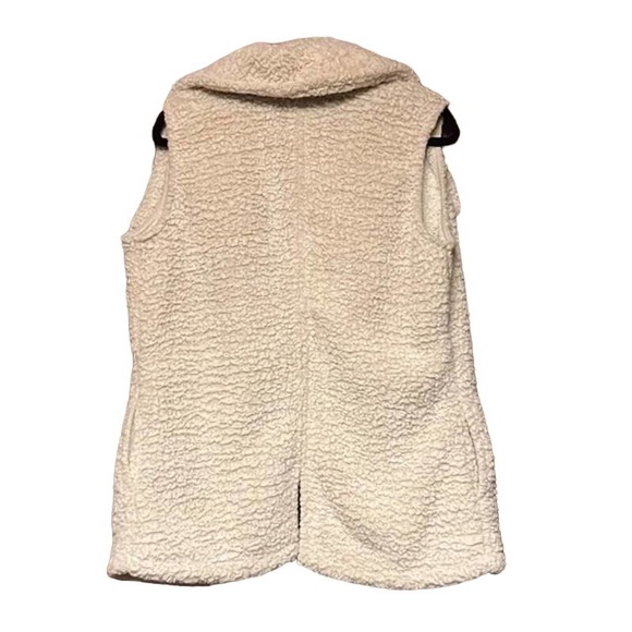 Max Jeans Sherpa Sweater Vest Comfy size M - Picture 2 of 4